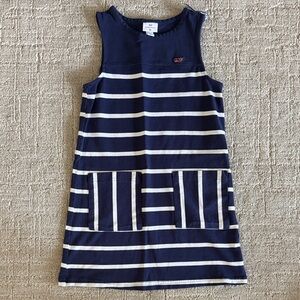 Vineyard Vines for Target Navy and White Striped Kids Dress